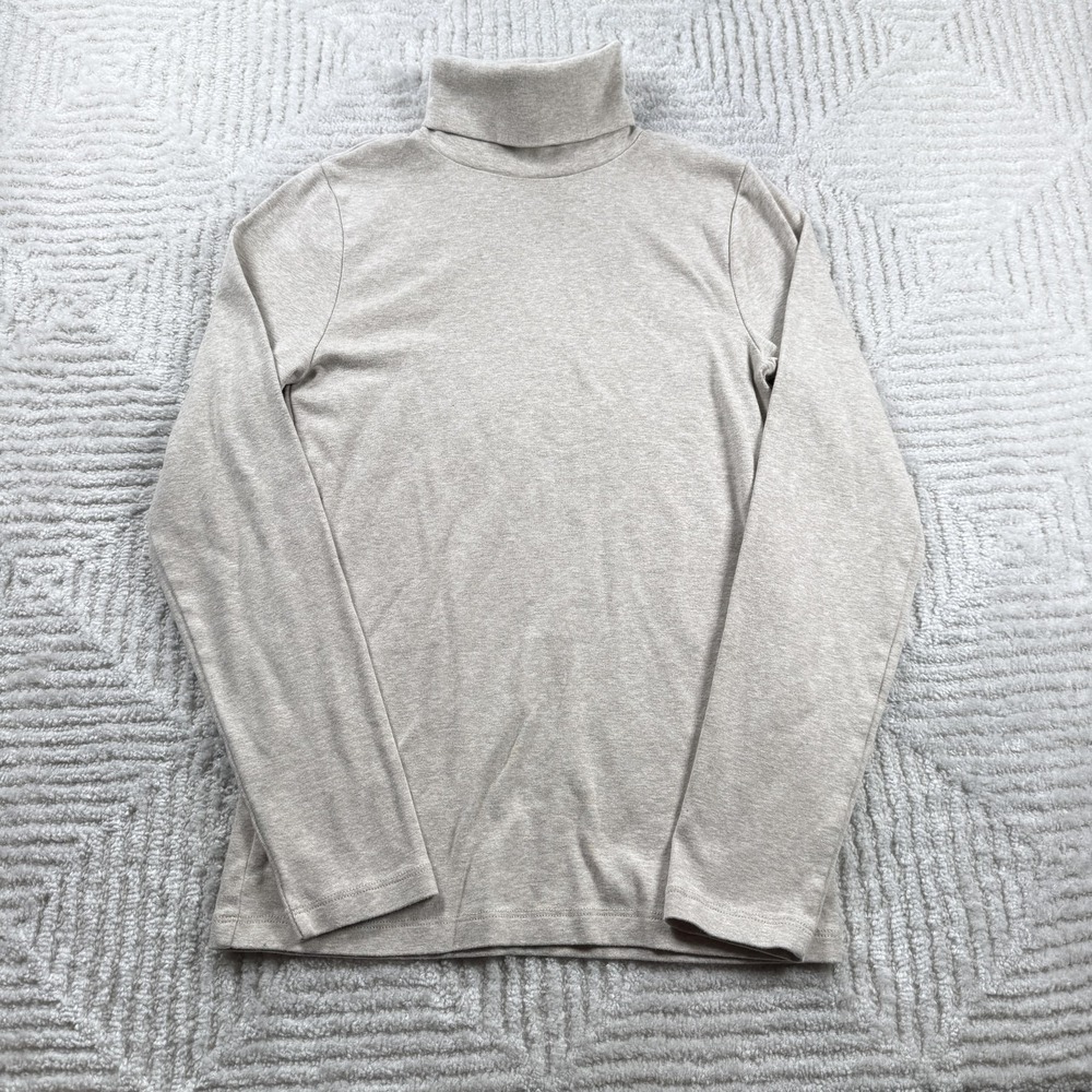 J Crew Turtleneck Women M Perfect Fit Basic Layer Capsule Chic Old Money H0553